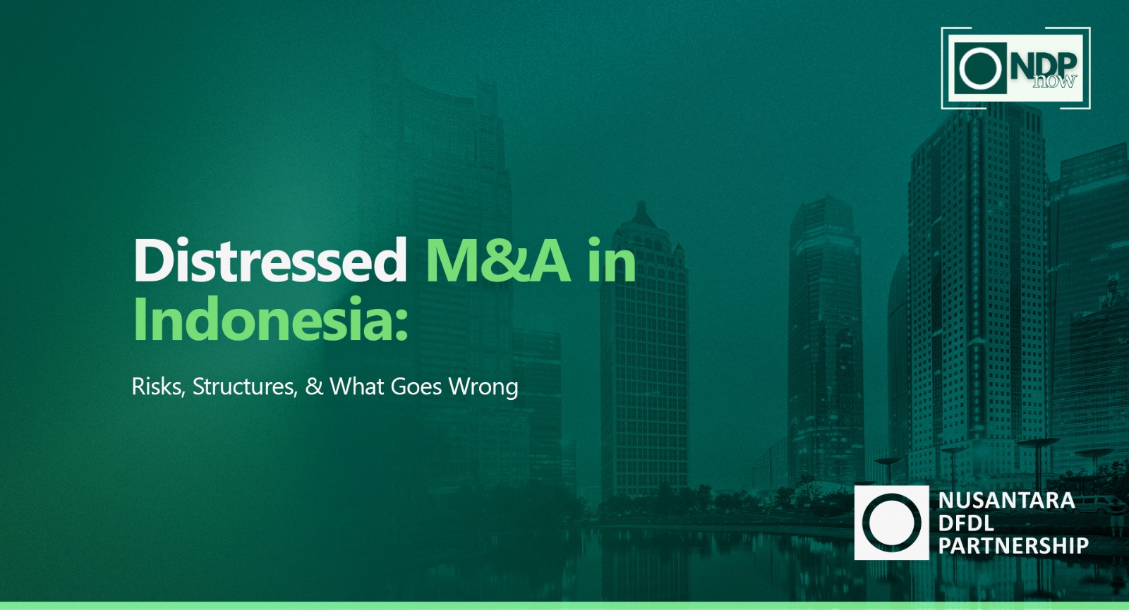 distressed M&A in Indonesia