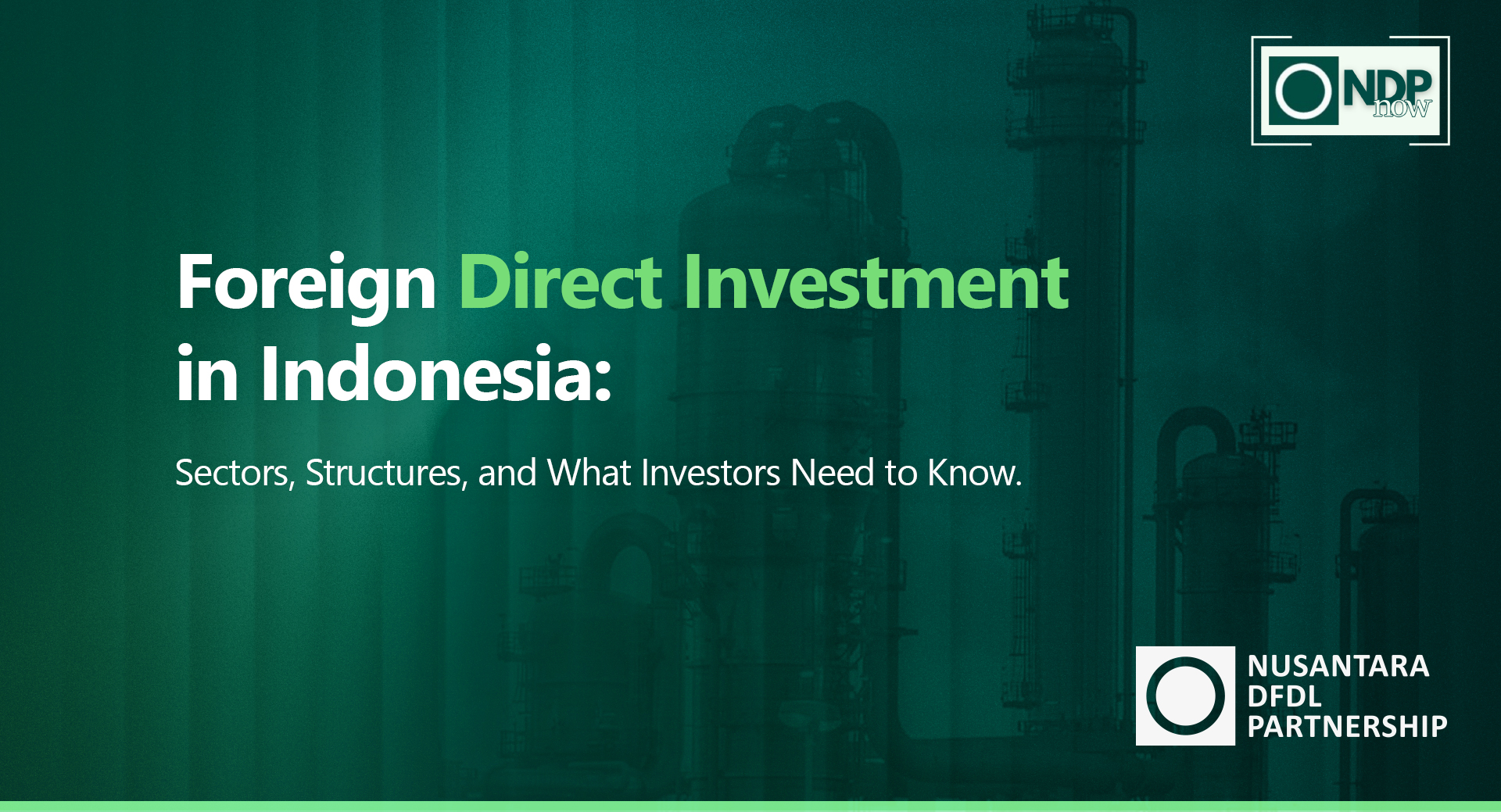 foreign direct investment in Indonesia