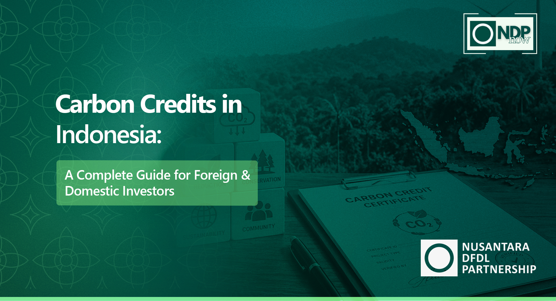 Indonesia overhauled its carbon credit rules in 2026