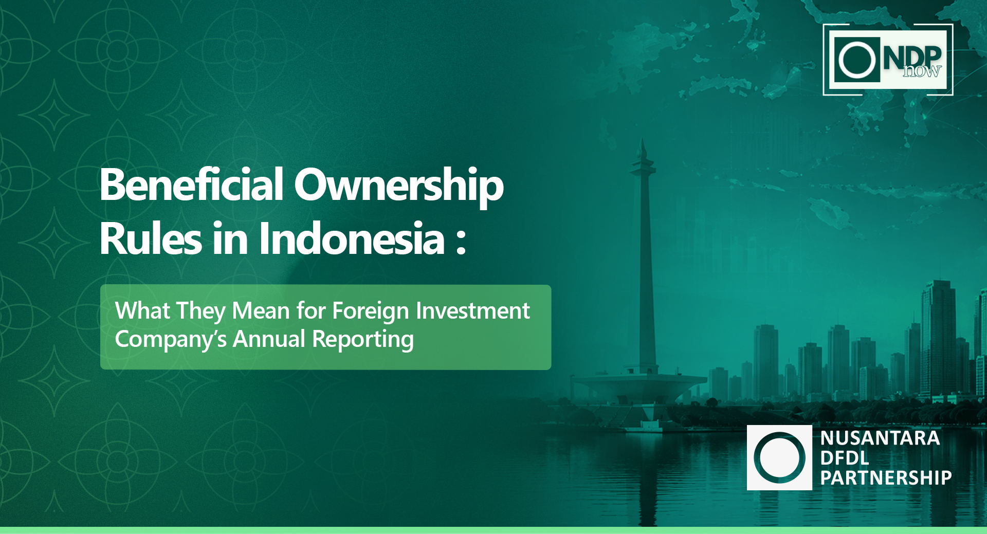 Beneficial Ownership Rules in Indonesia